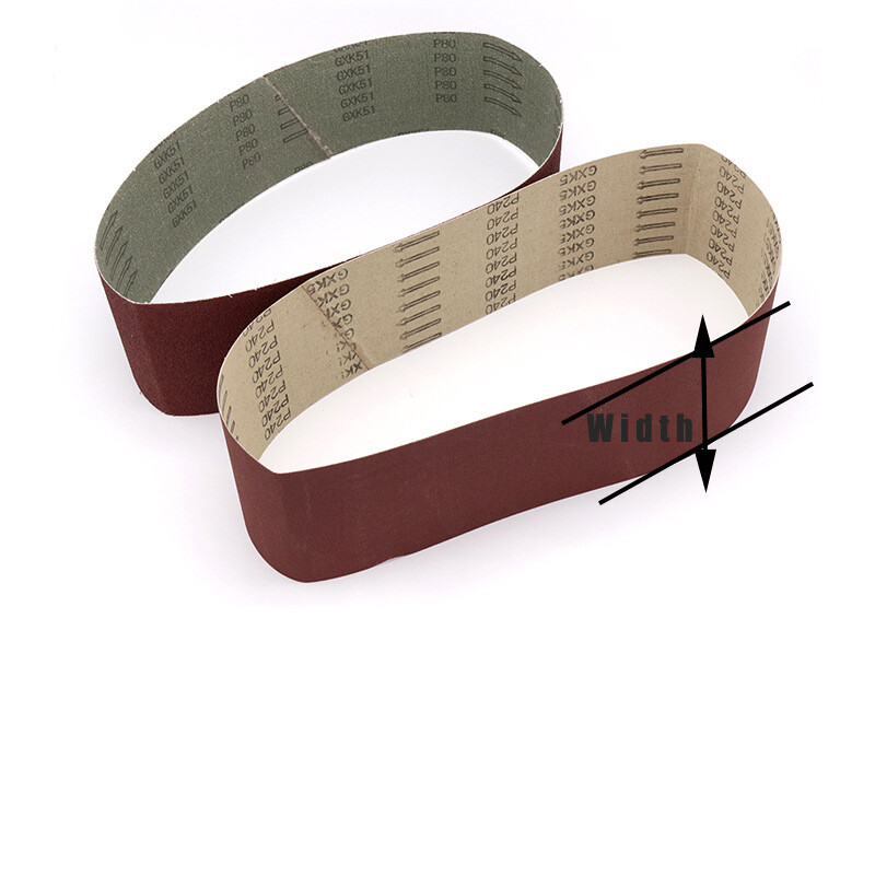 100mm x 915mm Sanding Abrasive Belts Heavy Duty Cloth Backed 80 Grit – 400 Grit