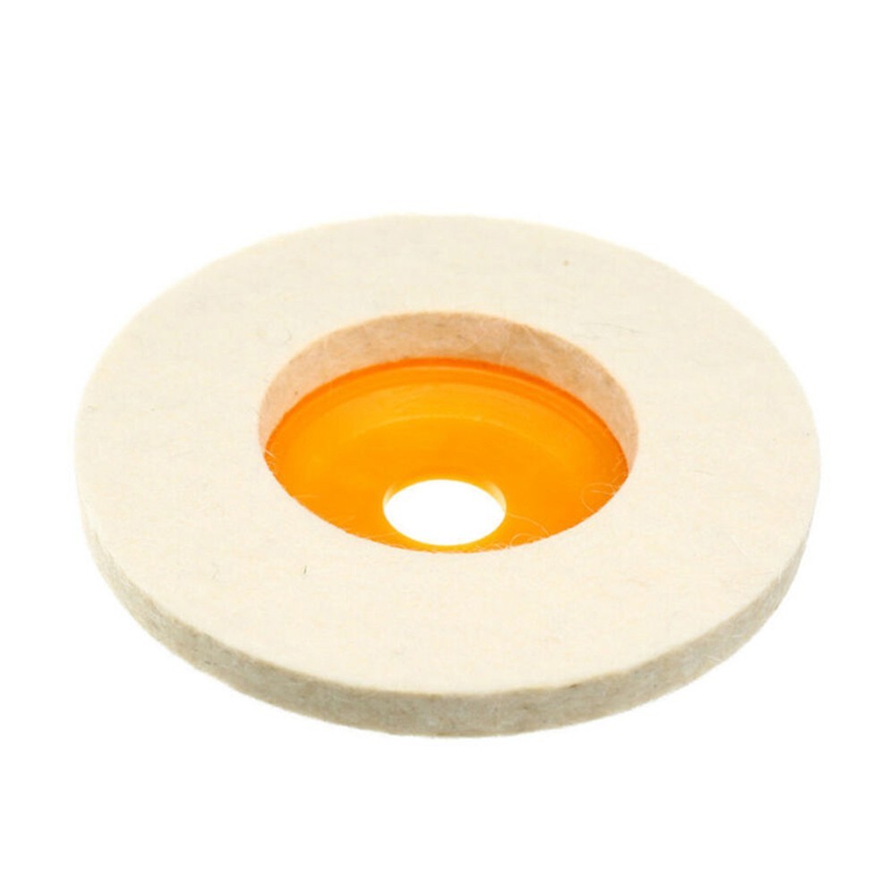 3pcs 4In 100mm Wool Polishing Wheel Buffing Angle Wheel Polishing Disc Abrasive