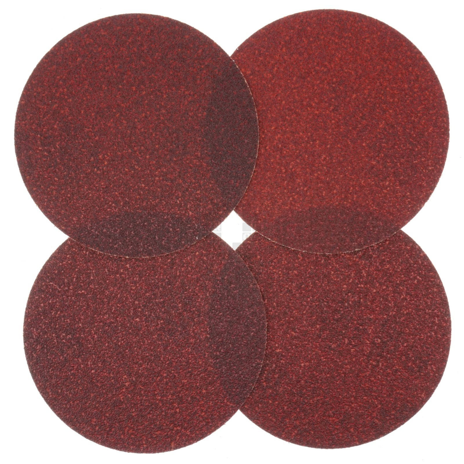 Gator 3002 5″ Drill Mount Stick-On Discs, Medium 60 Grit, No Holes, 4 Pack