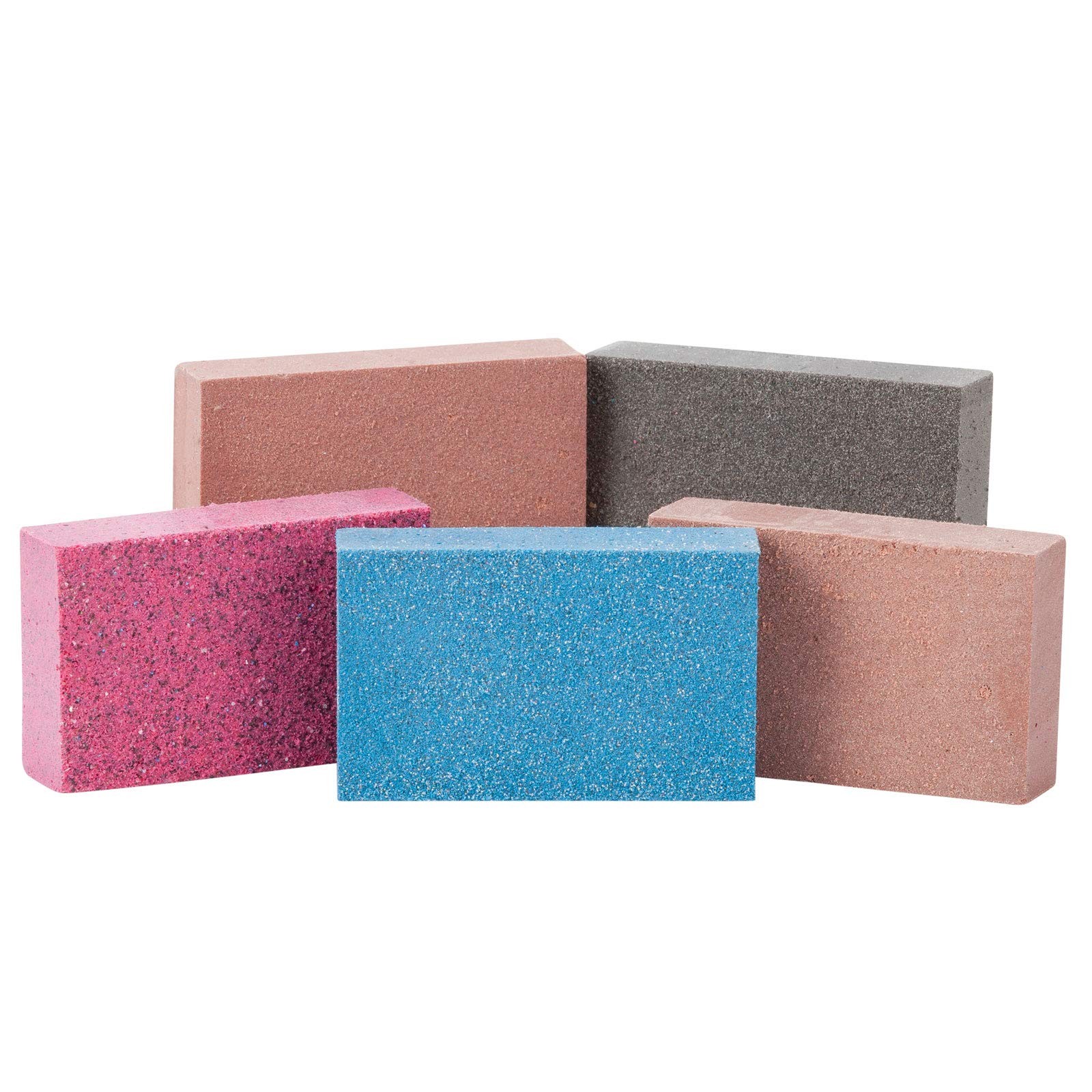 GB240 Garryflex Abrasive Block Fine 240grit for Metal Finishing Brown
