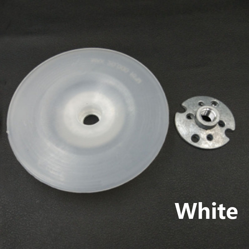 4″ Rubber Sanding Backing Pad M10 100mm for Angle Grinder Polisher Black White