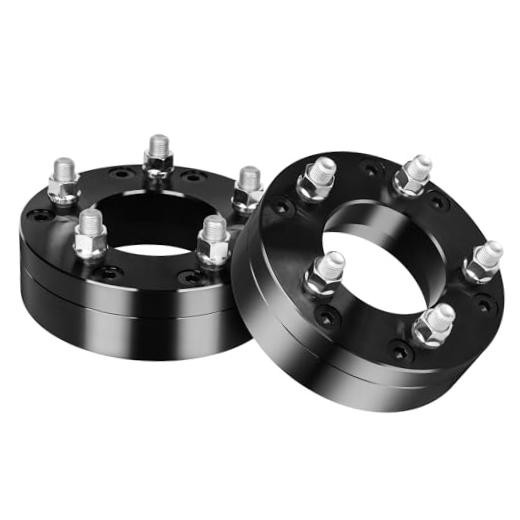 2PCS Wheel Adapters for Grand Cherokee Wheels on Silverado 1500 6×5.5 to 5×5.
