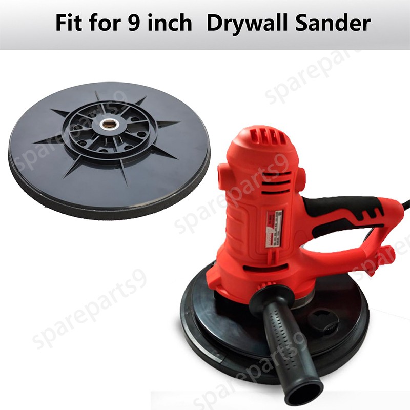 New 9″ 8 Hole Hook and Loop Sanding Disc Backing Pad for Drywall Orbital Sander