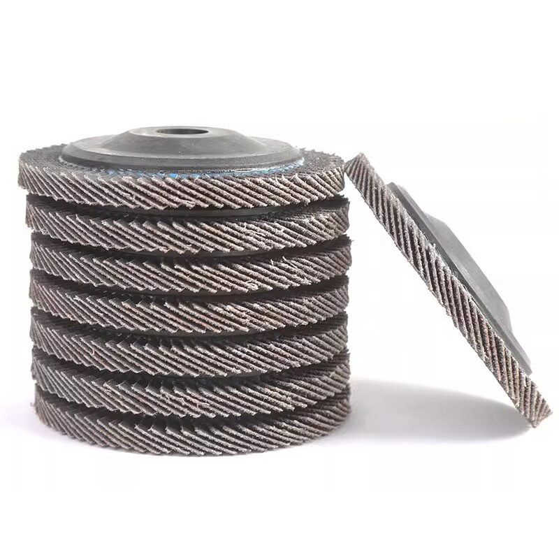 1/2/5 Pcs 4 inch Flap Grinding Sanding Discs 100mm 80 Grit Angle Wheel Thicken
