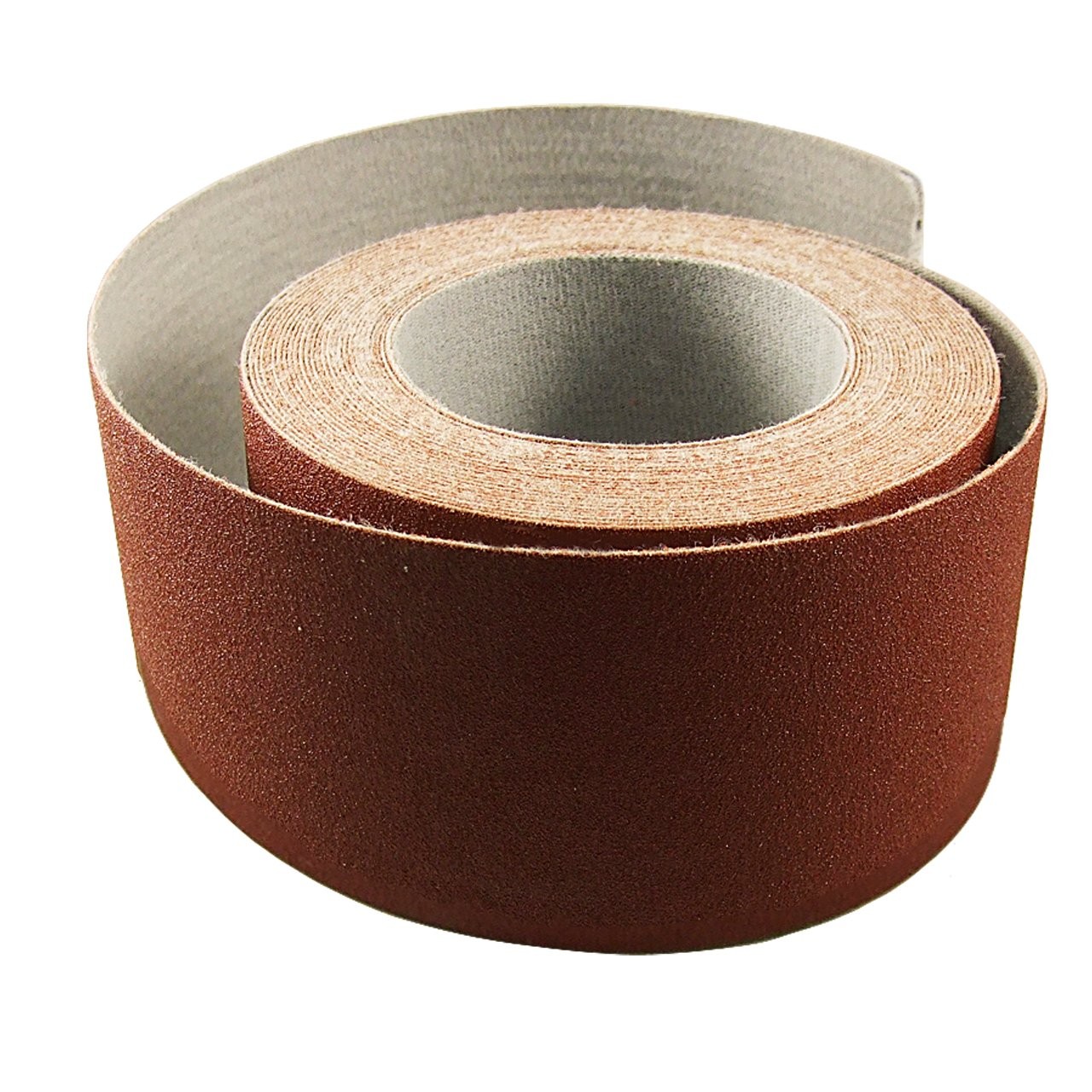3 Inch X 50 Foot 80 Grit Premium Loop (Felt) Backed Ready-to-Cut Cloth Sandin…
