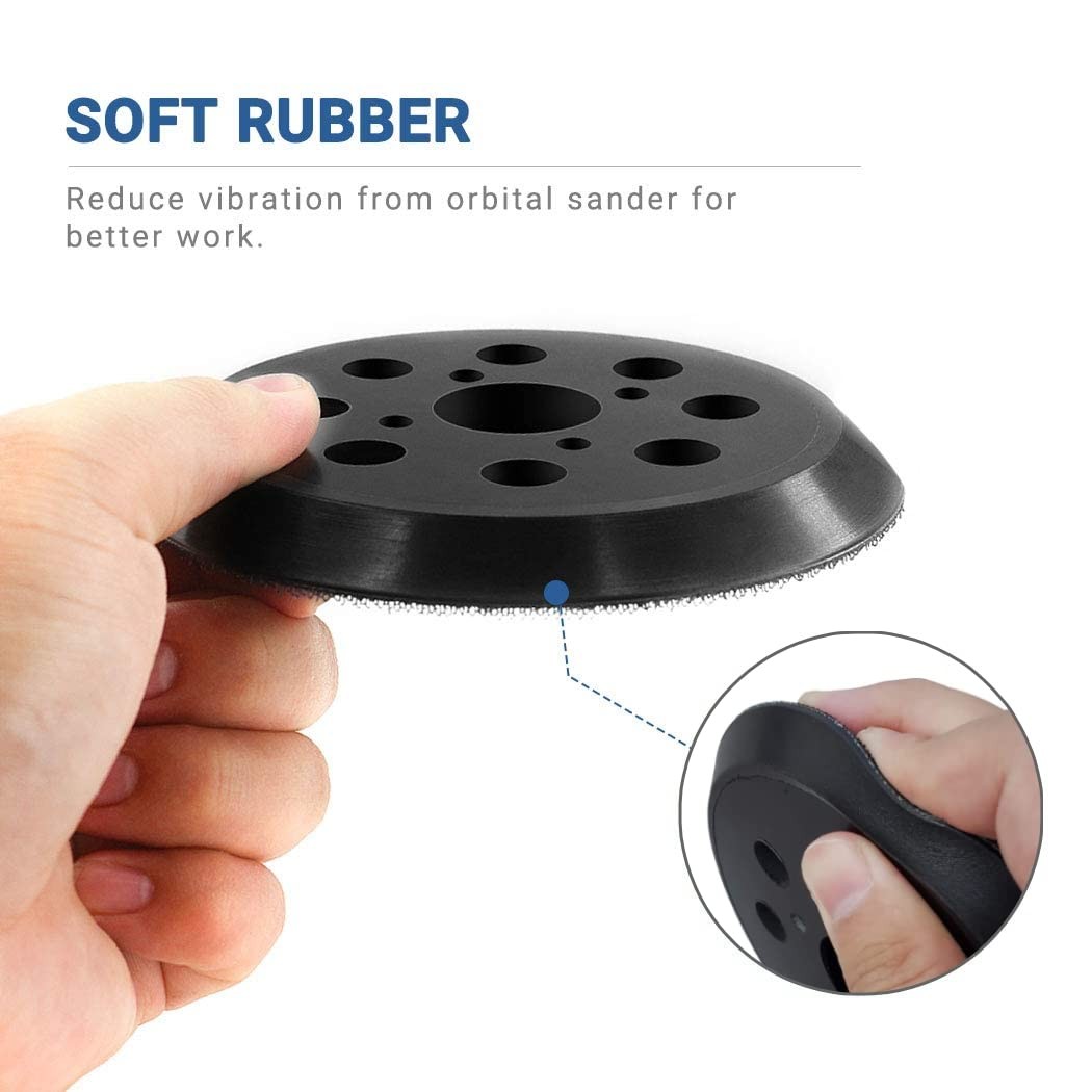 5 Inch Sander Pad Replacement for Ryobi #300527002, Hook and Loop Sander Backing