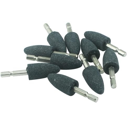 ??????? 10 Pcs 20 mm Bullet Shape Rotary 10 Pcs 20mm Bullet Shape