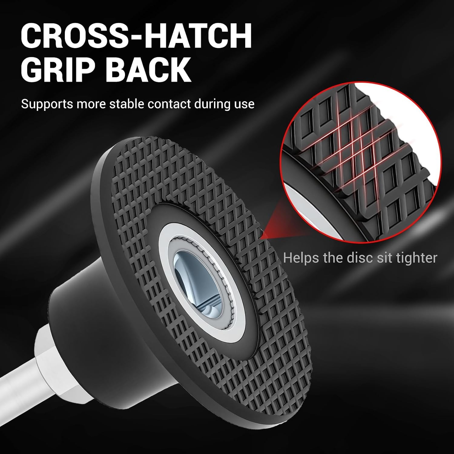 2 Pack 2″ Quick Change Disc Pad Holder 1/4″ Hex & Round Shank Drill Grinder