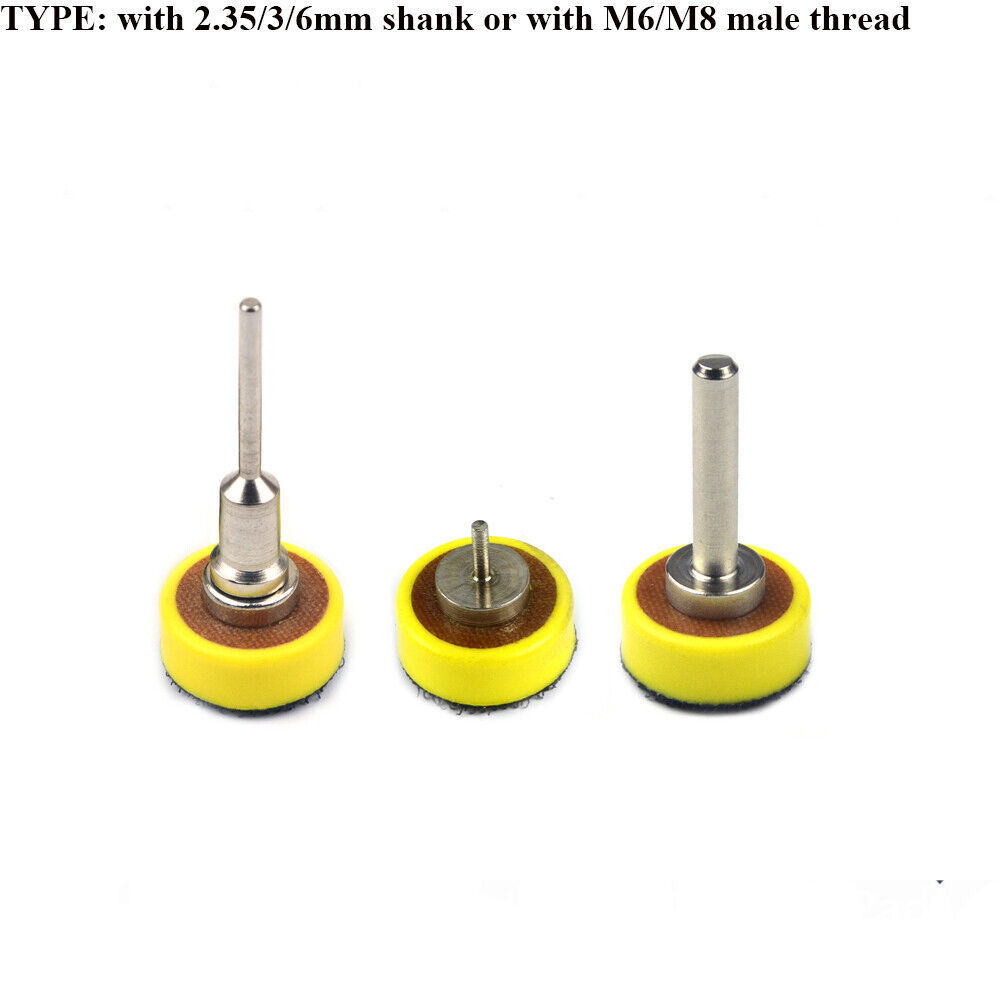 1” 25mm Hook & Loop Backing Backed Pads Plate for Sanding Polishing Sander Disc