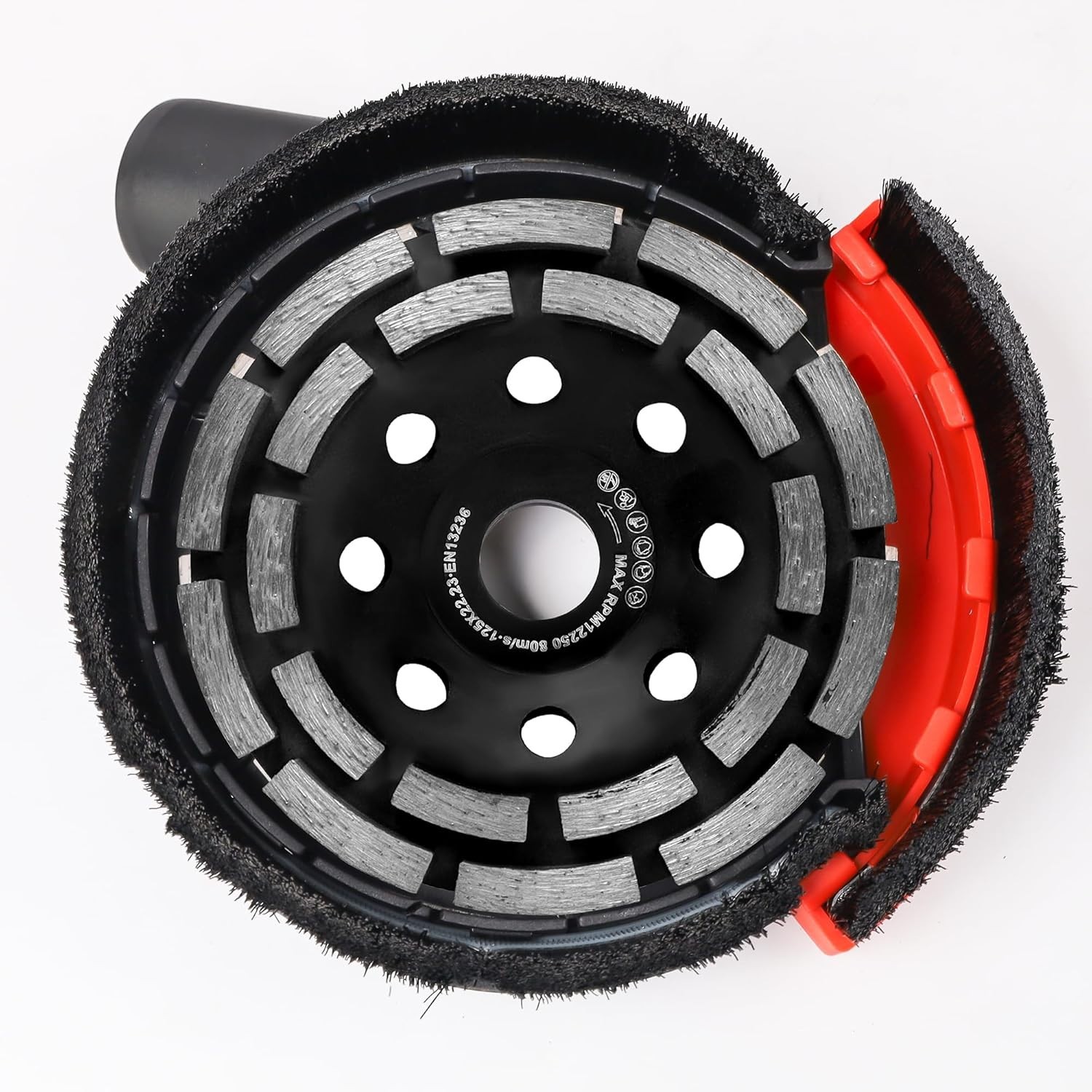 Universal Surface Grinding Dust Shroud & Diamond Grinding Cup Wheel 5″
