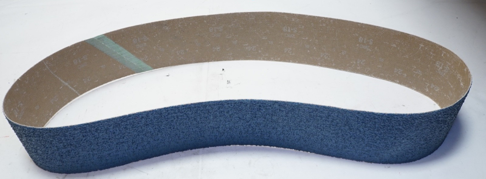 New Lot of 5) 4″ X 59″ BLUE ZIRCONIA SANDING BELT 24 GRIT BZ45924 Ships FREE