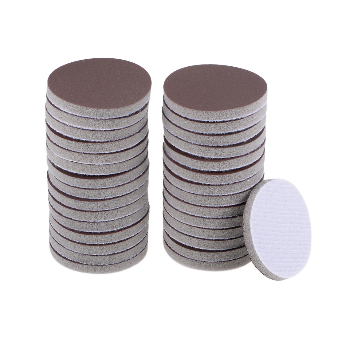 2-Inch Sanding Sponge Hook and Loop Sanding Disc Corundum 3000 Grit 30 Pcs