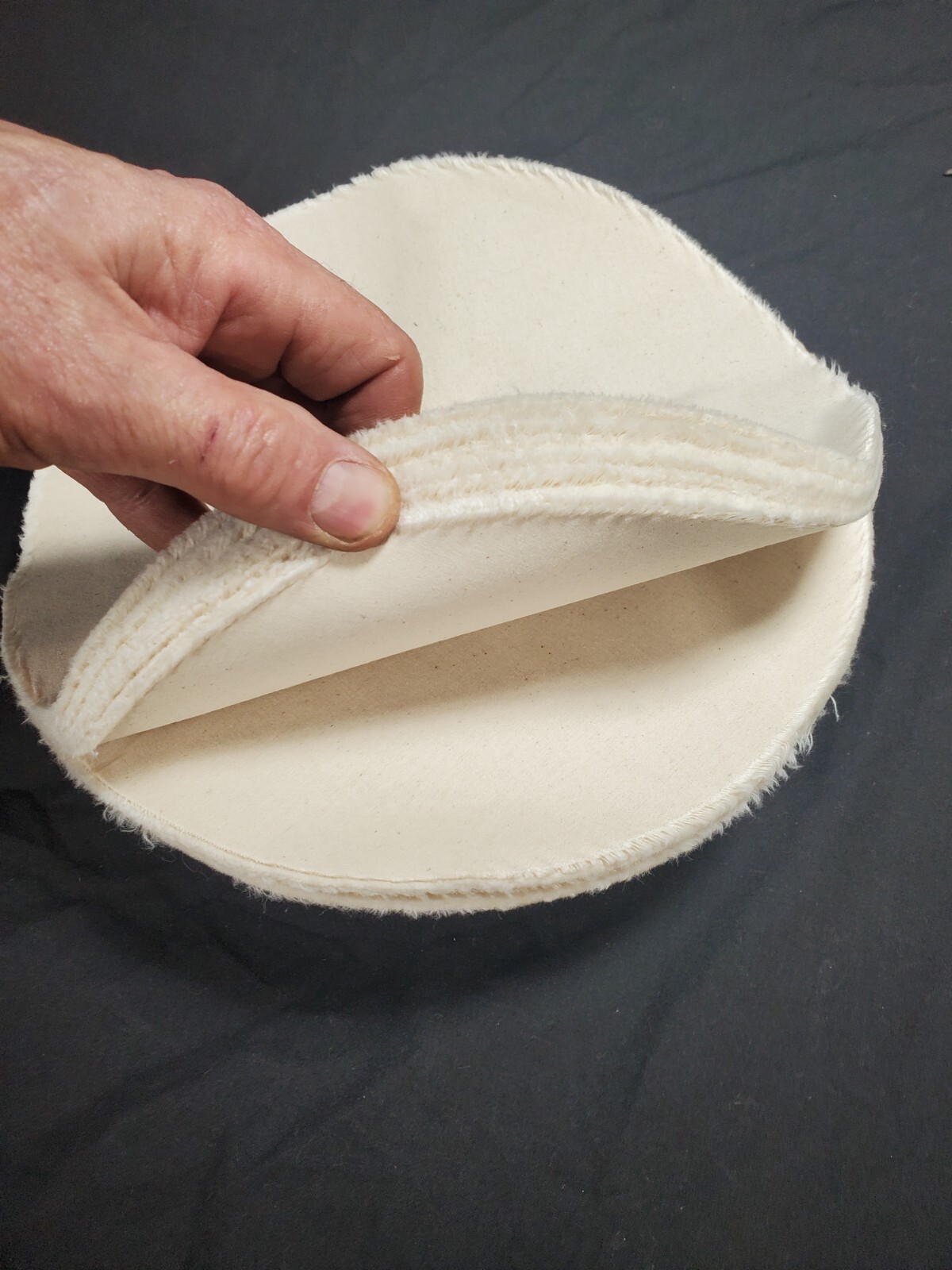 1 new DIVINE BROTHERS CO. 12″ x 3/4″ 20 Ply Cotton 60/60 Sewn Buffing Wheel USA