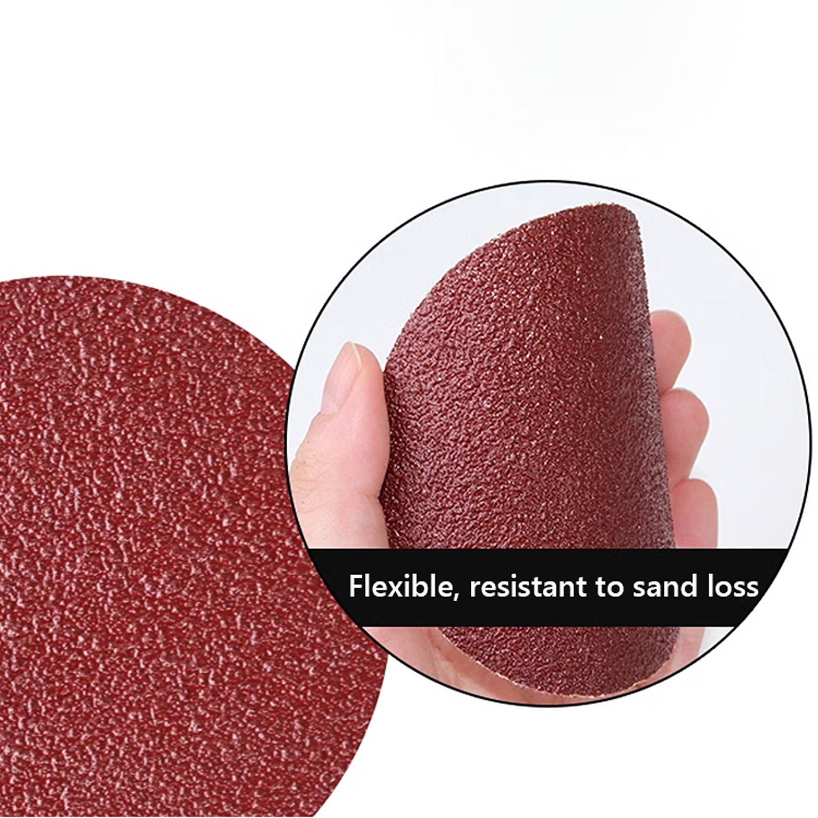 Sanding Discs 7” inch Sandpaper 180mm 40-2000 Grit Orbital Pads Hook and Loop