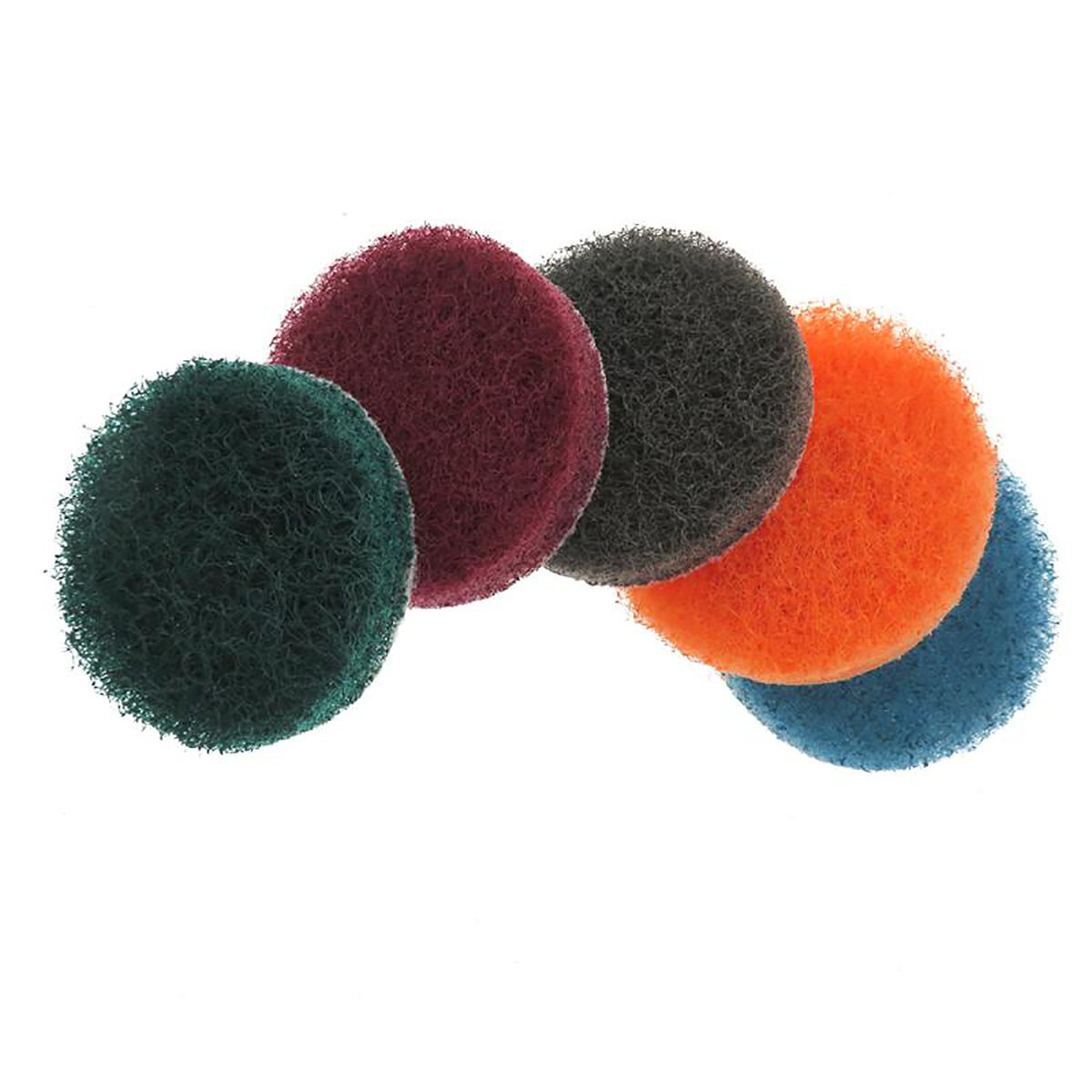 1″ – 7″ Hook Loop Scouring pad Nylon Fiber Sanding Discs Pads 240 – 3000 Grit
