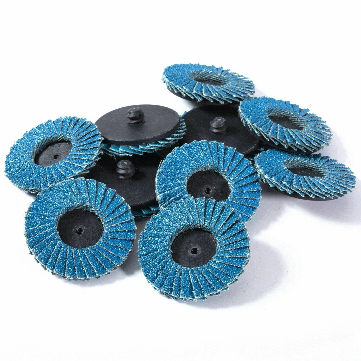 10PCS 2inch Flap Discs Angle Grinder Sanding Discs Grinding Wheels Blade 60 Grit