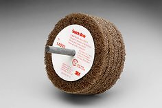 Scotch-Brite Cut and Polish Disc D5, 3 in x 1-1/4 in x 1/4 in A MED