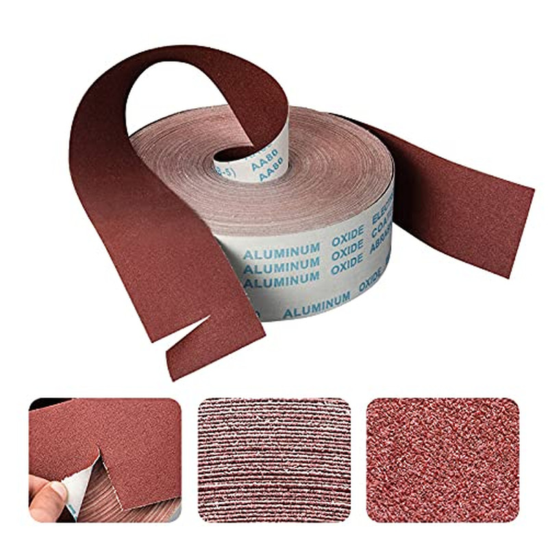 1000 Grit Sandpaper Roll, 1 Metre X 115 Mm Aluminum Oxide Emery Cloth Abrasive P