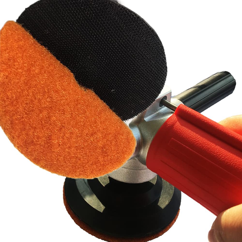 Hook and Loop Backer Pads,4 inch Hook and Loop Backing Pad for Grinder (2pcs-4″-