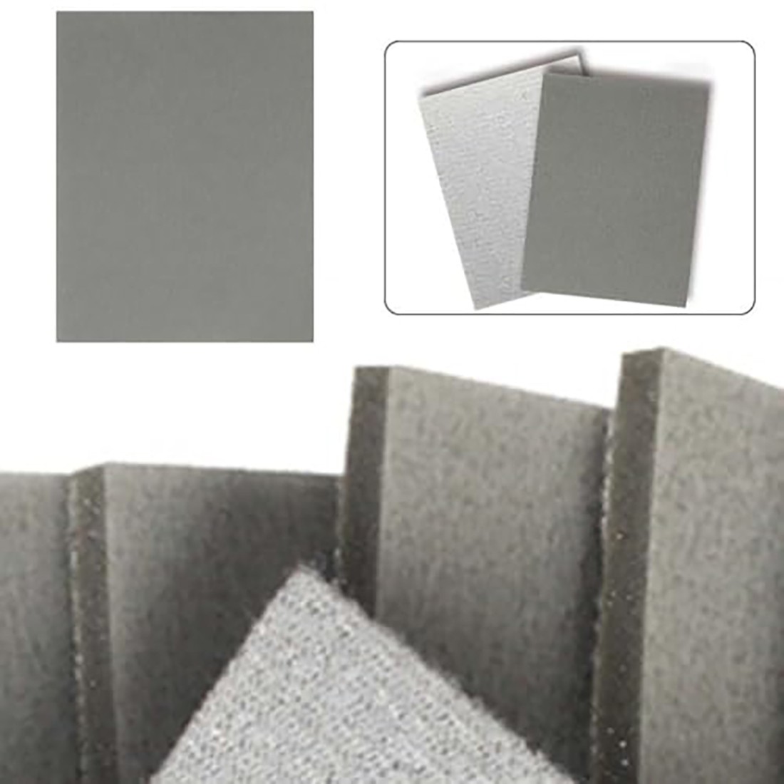 Dry&Wet Sandpaper Foam Sanding Sheets Sand Paper Poli Flocking 300~3000 Grit