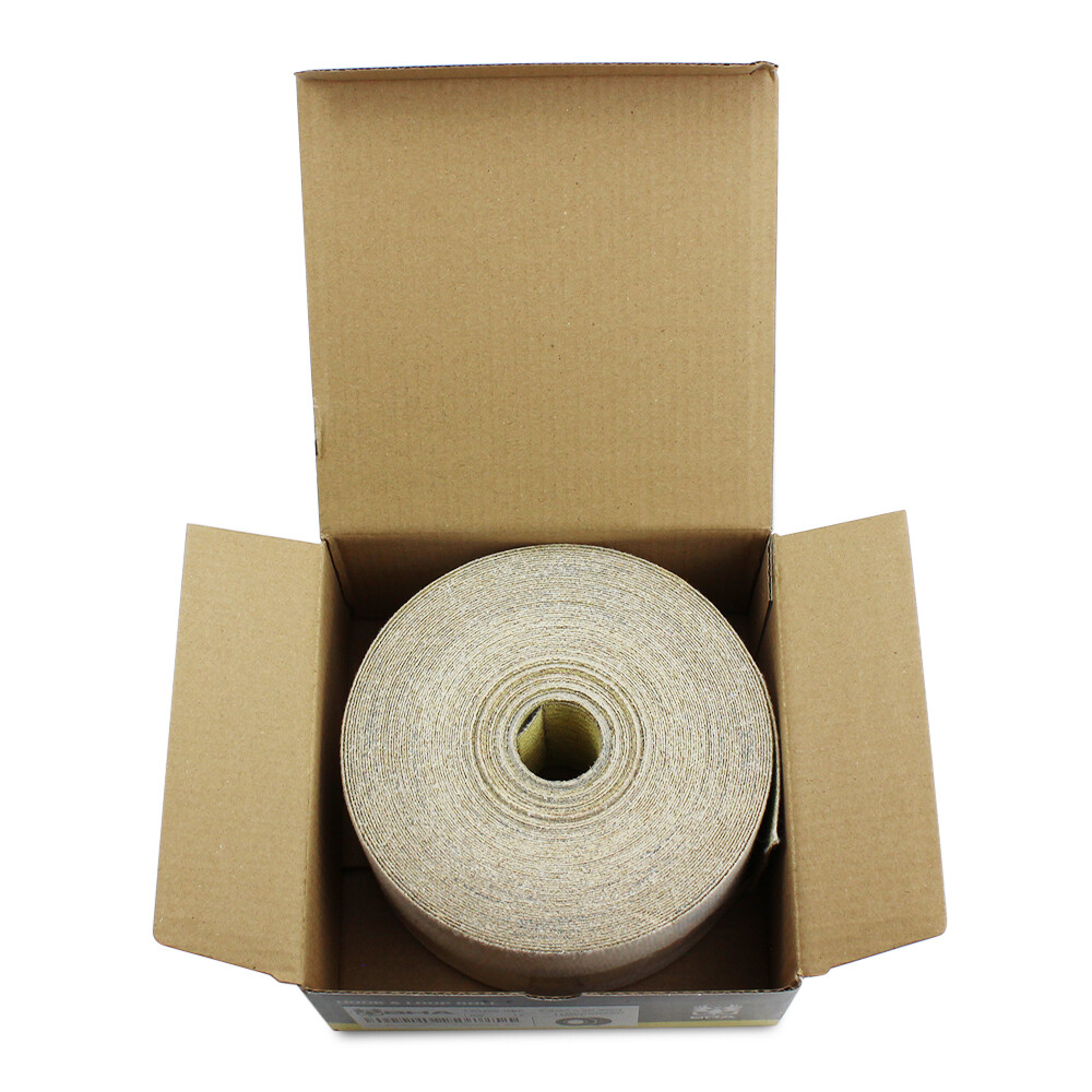 BHA 2-3/4″ Inch x 20 Yard Gold Hook and Loop Longboard Sandpaper Continuous Roll