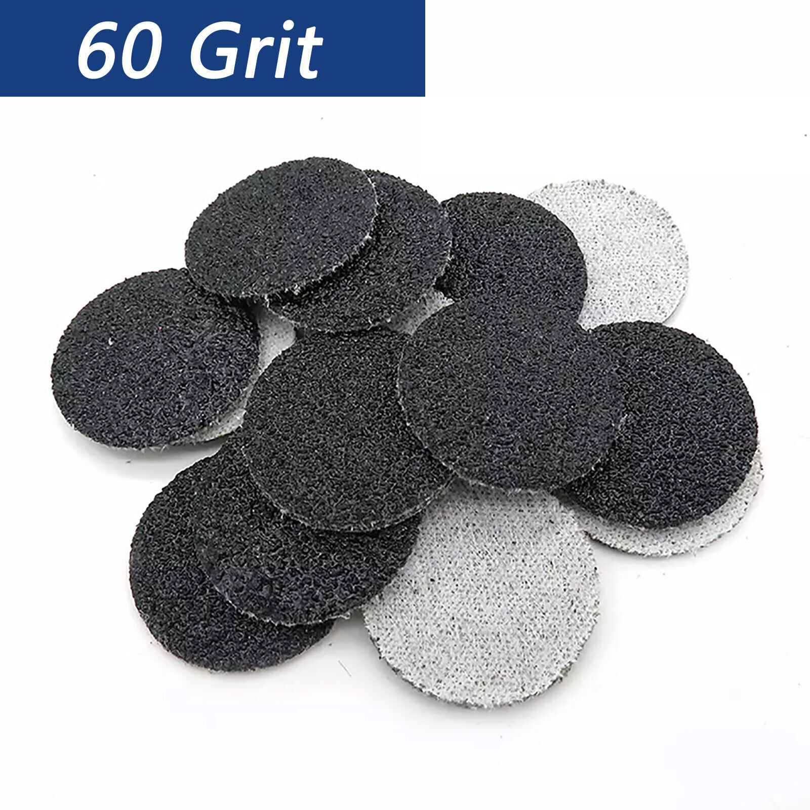 25mm 1 inch Wet Dry Sandpaper Mini Sanding Discs Hook & Loop Back 60-10000 Grit