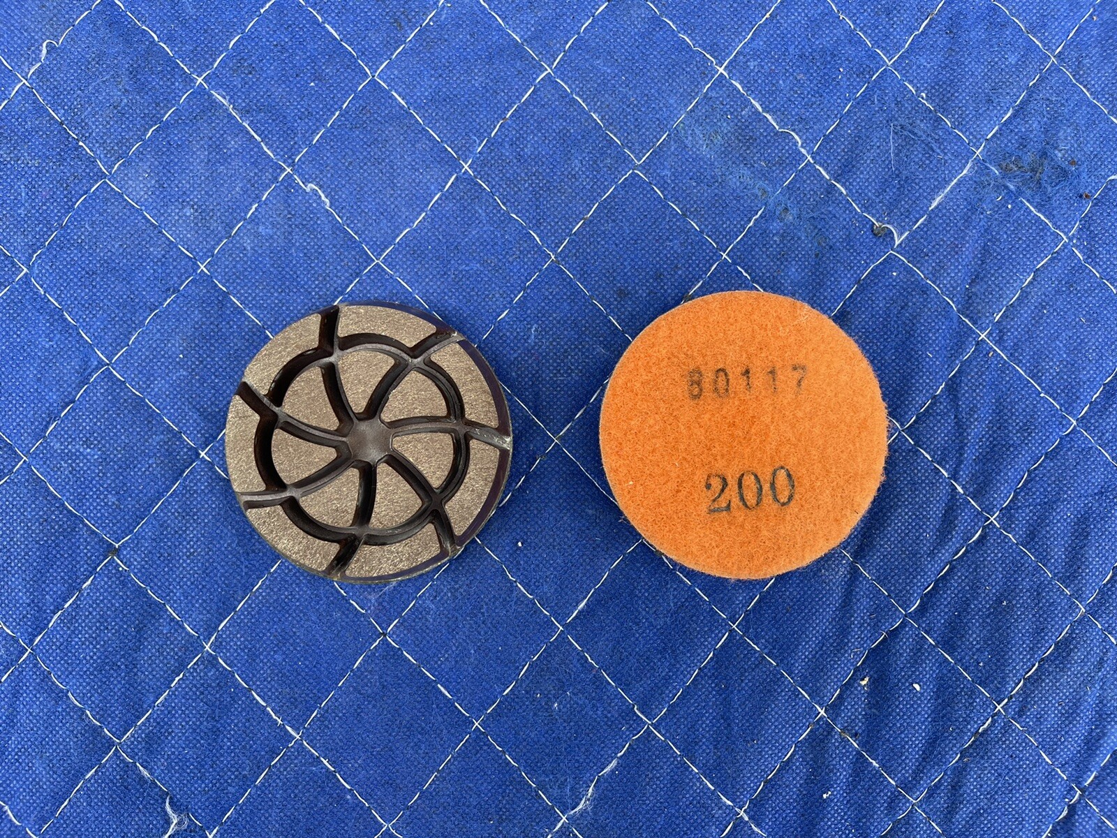 Diamatic Authentic Transitional Ceramic Bond Grinding Pads #200 Grit 3” Diamonds