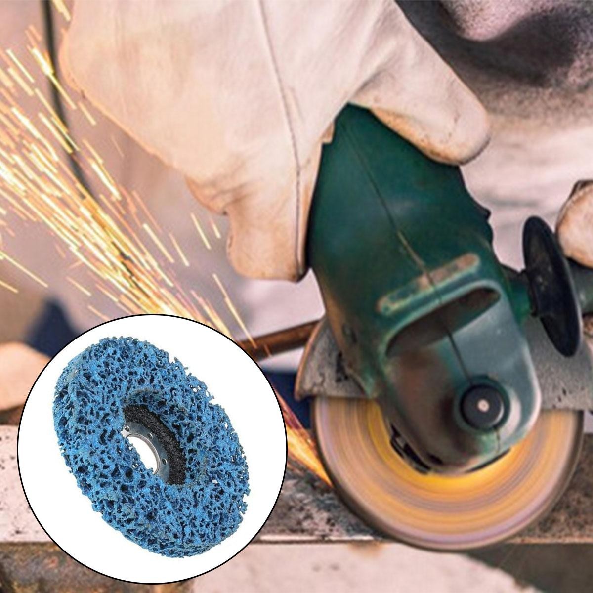 5pcs Nylon Grinding Disc 115mm for Stainless Steel Surface Preparation Work
