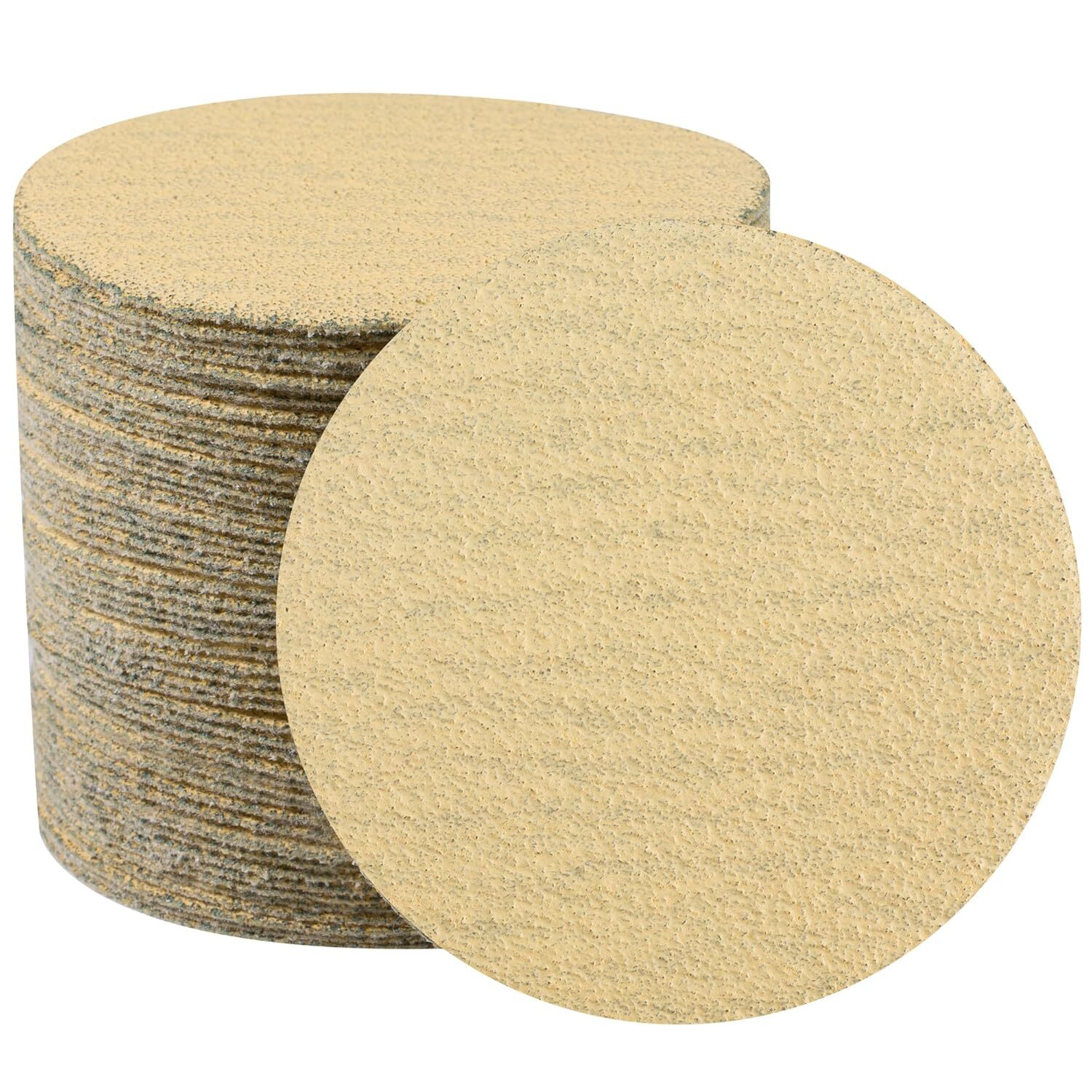 50PCS 3 Inch Hook and Loop 40-1000 Grit Sanding Discs for Orbital Sander