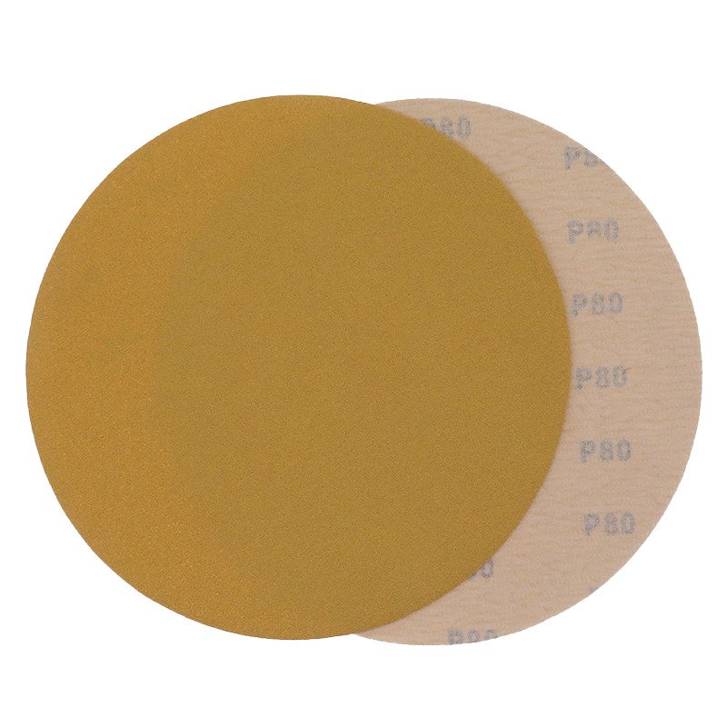 9″ 225mm Yellow Dry Sandpaper Abrasive Sanding Discs Polishing Pad 80-240 Grit