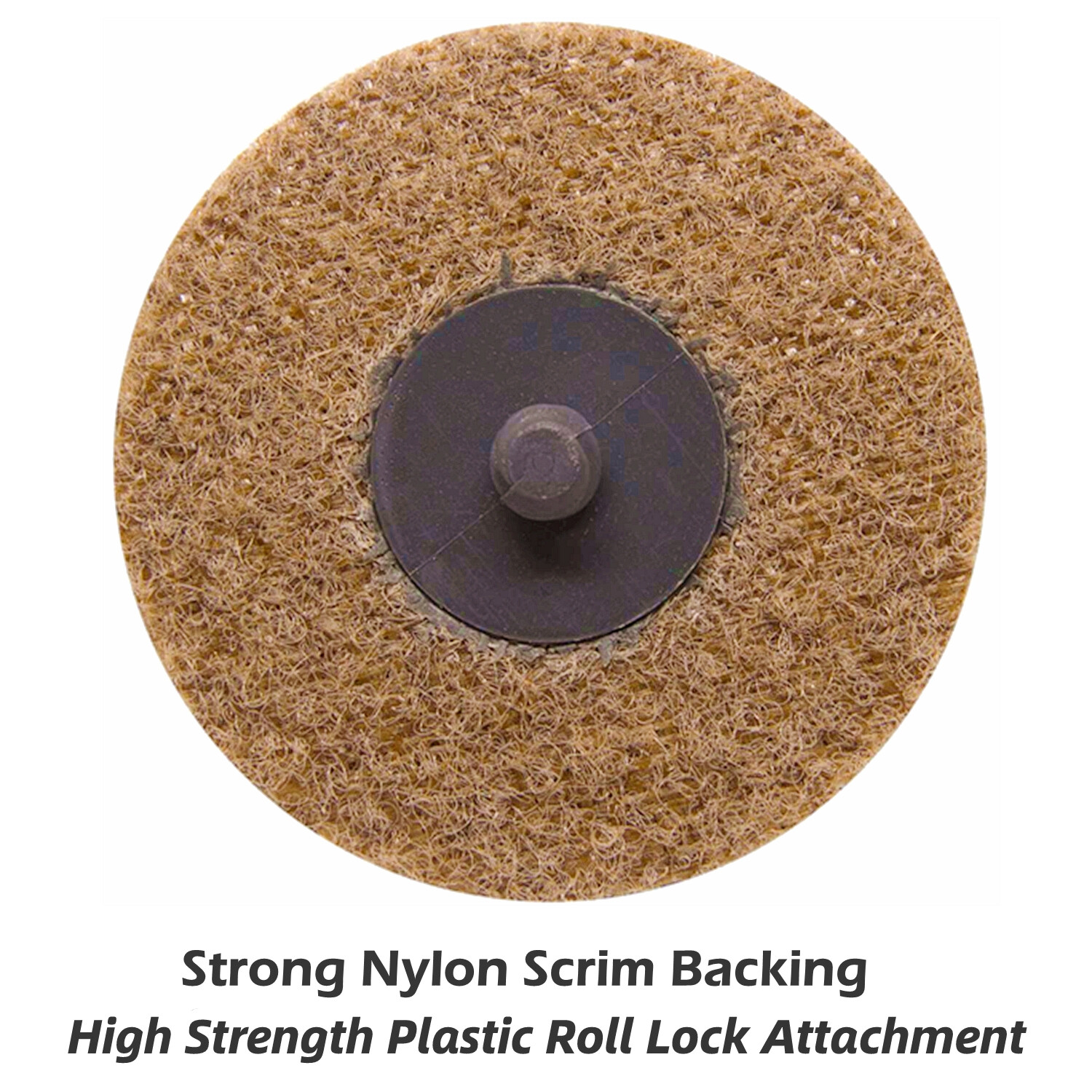 25x 3 inch Coarse Surface Conditioning Disc Roll Lock Quick Change Sanding Discs