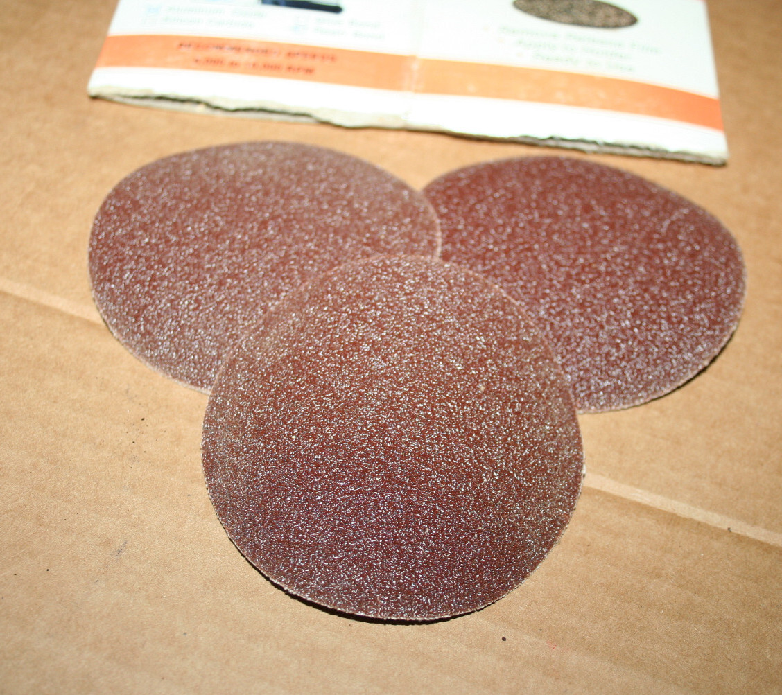 3” Superior Abrasives PSA Sanding Disc 52 count Aluminum Oxide 60# Grit MED