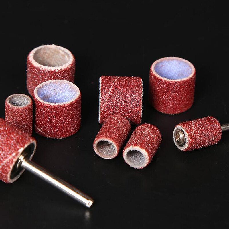 Sanding Bands Drum Sleeves Nail Electric Drill File Machine Bits 80 – 600 Grit