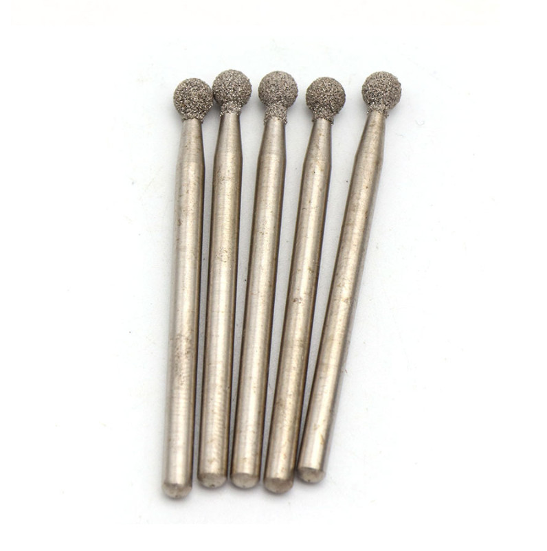 Diamond Grinding Cutting Burr For Dremel Drill Bits Rotary Tool Grinder 2mm-6mm