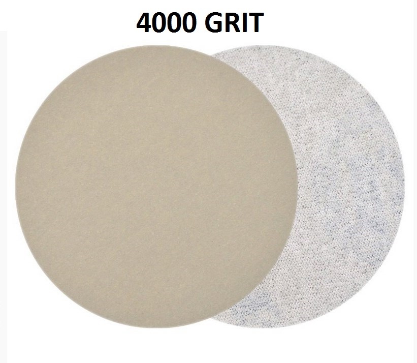 25pcs Hook and Loop 3 Inch 1000 2000 3000 4000 5000Grit Sand Paper Sanding Discs