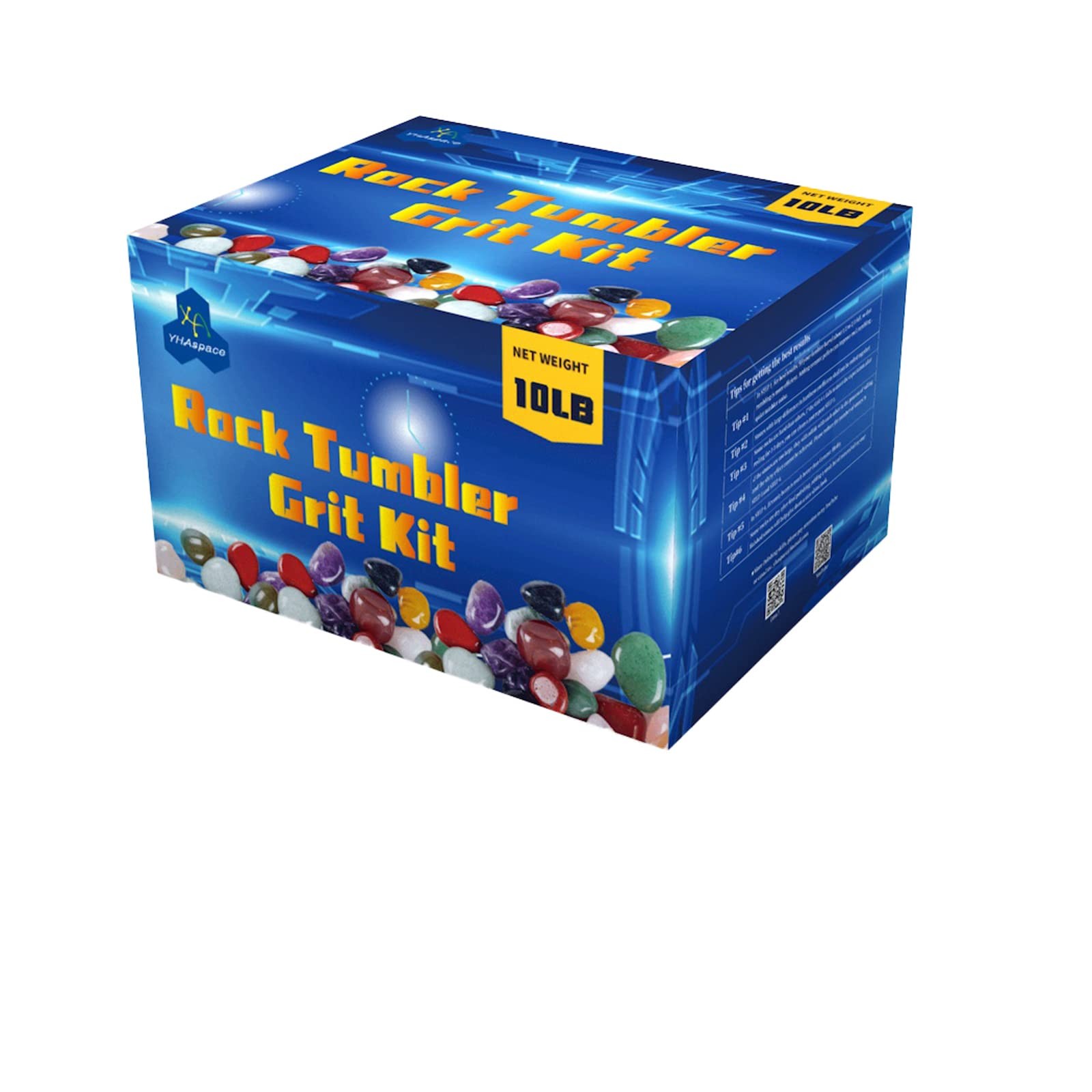 10 Pounds Rock Tumbler Grit Refill – Polishing 10 lbs Complete Kit