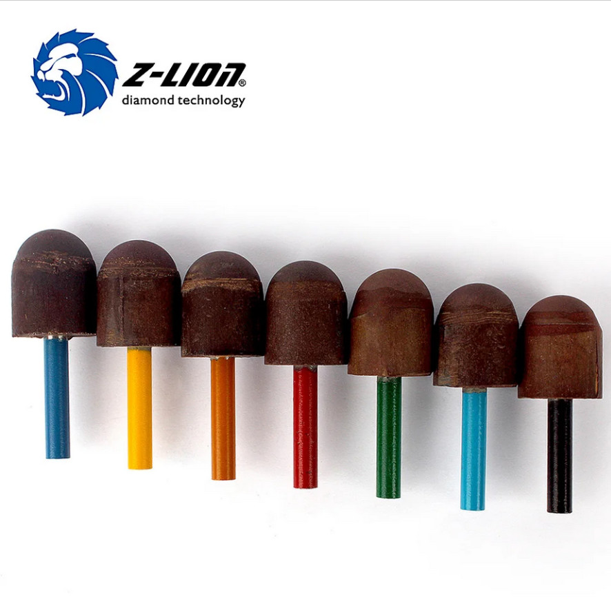 7 Pieces Resin Diamond Round Hole Polishing Cartridge Diamond Turning Pin