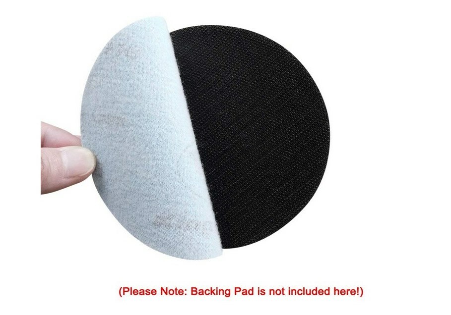 5 inch 8 hole Hook and Loop Sanding Discs 40-pack 60 grit