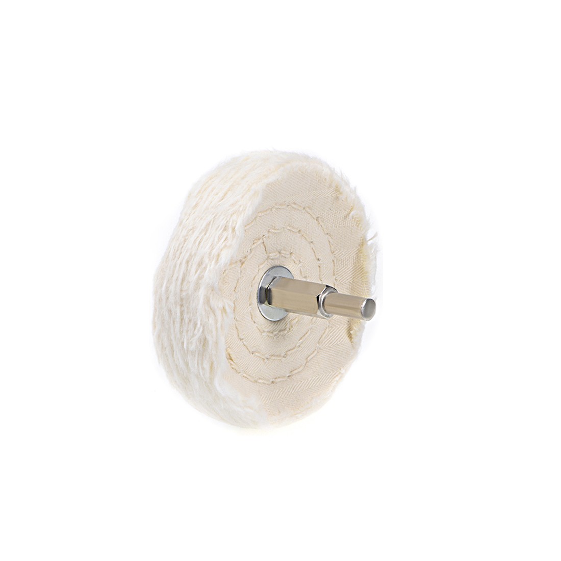 3-Inch Buffing Wheels with 1/4-inch Handle for Manifold Aluminum 4Pcs