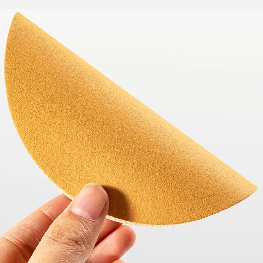 75mm 125mm 225mm Yellow Sanding Discs Hook & Loop Sandpaper Pads 40 – 1000 Grit