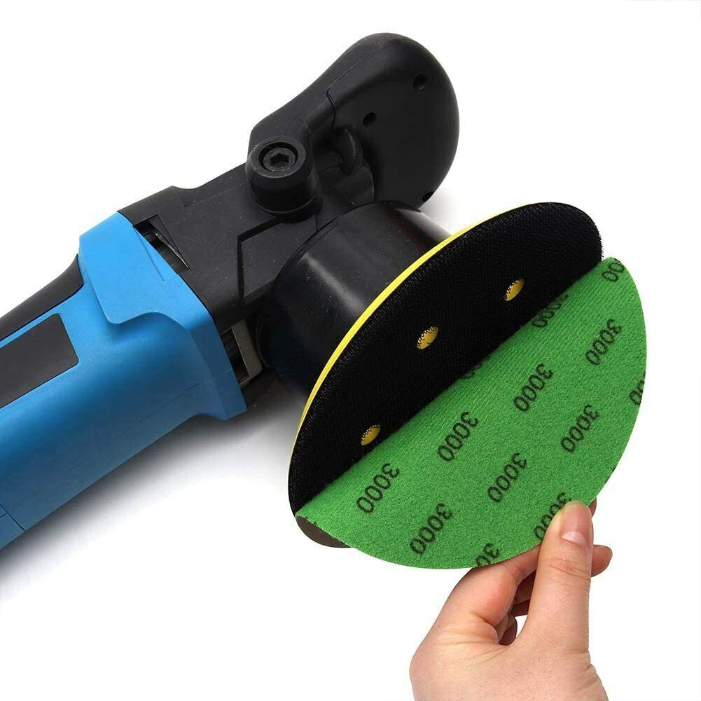 6inch Hook Loop Sanding Discs Wet Dry Sandpaper 600 800 1000 1500 2000 3000 Grit