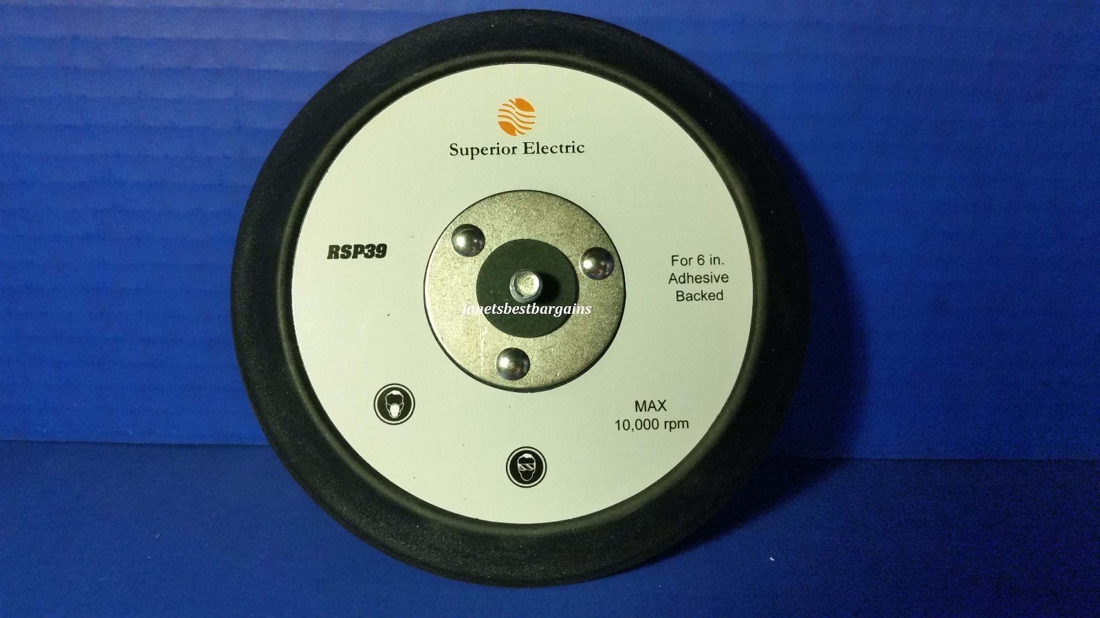 Porter Cable 16000 Aftermarket 6″ No Hole PSA Adhesive Sander Pad 5/16-24 Thread