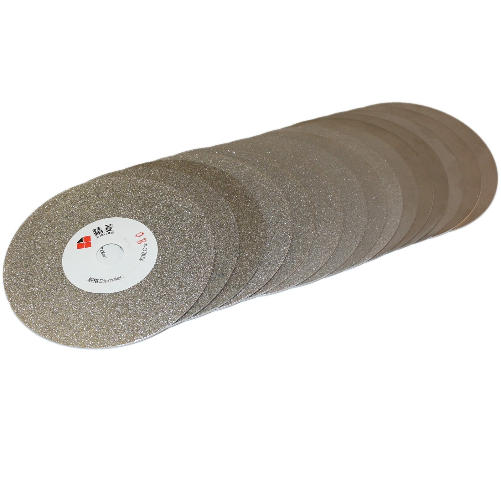 5″ inch 125mm Diamond Grinding Discs Grit 2000 Coated Flat Lap Disk for Grinder