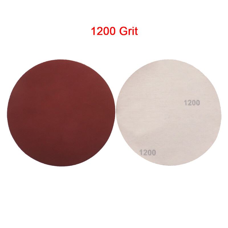 6″ 150mm Hook and Loop Sanding Discs Sandpaper Glued Backing Pads 60 – 2000 Grit