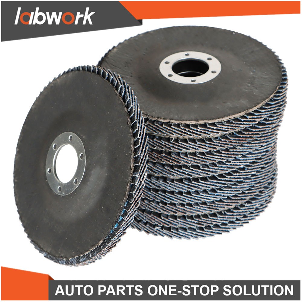 Labwork 4-1/2” x 7/8” Flap Discs T29 Premium Zirconia Sanding Grinding Discs