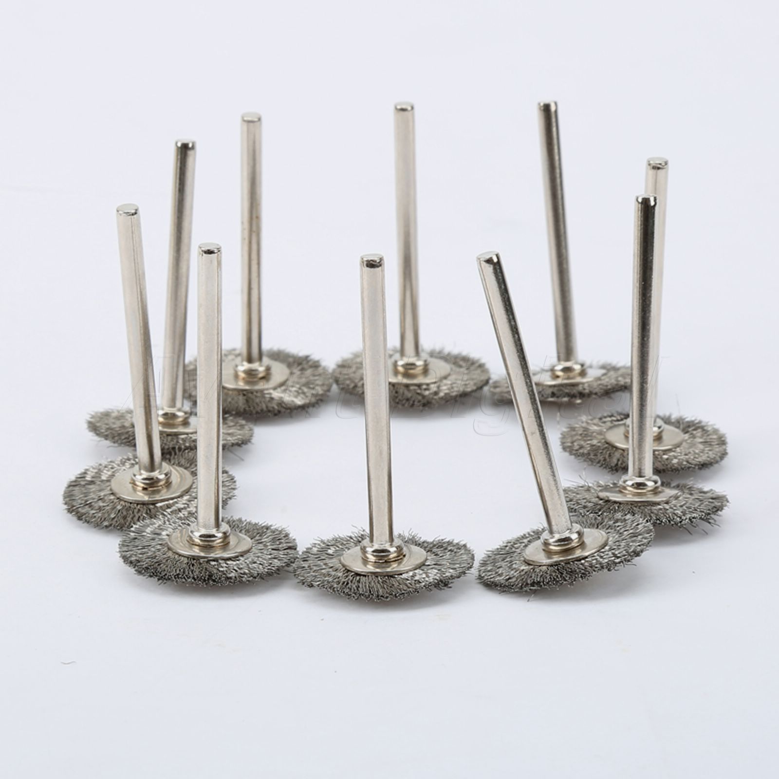 22MM Stainless Steel Wheels Wire Brushes Rotary Tools Power for Die Grinder 10X
