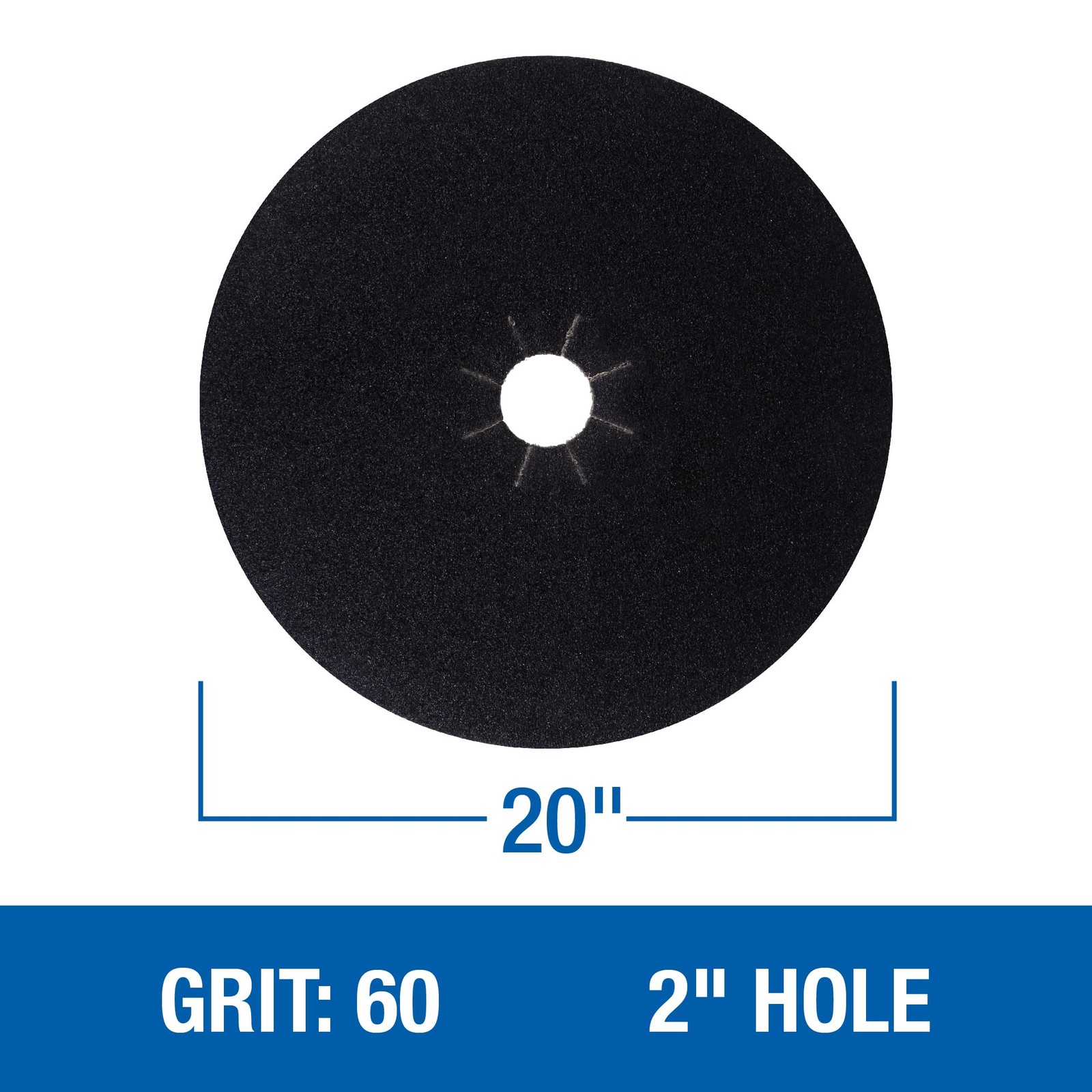 Mercer Industries 430060 Silicon Carbide Floor Sanding Disc, Cloth Back, 20″ …