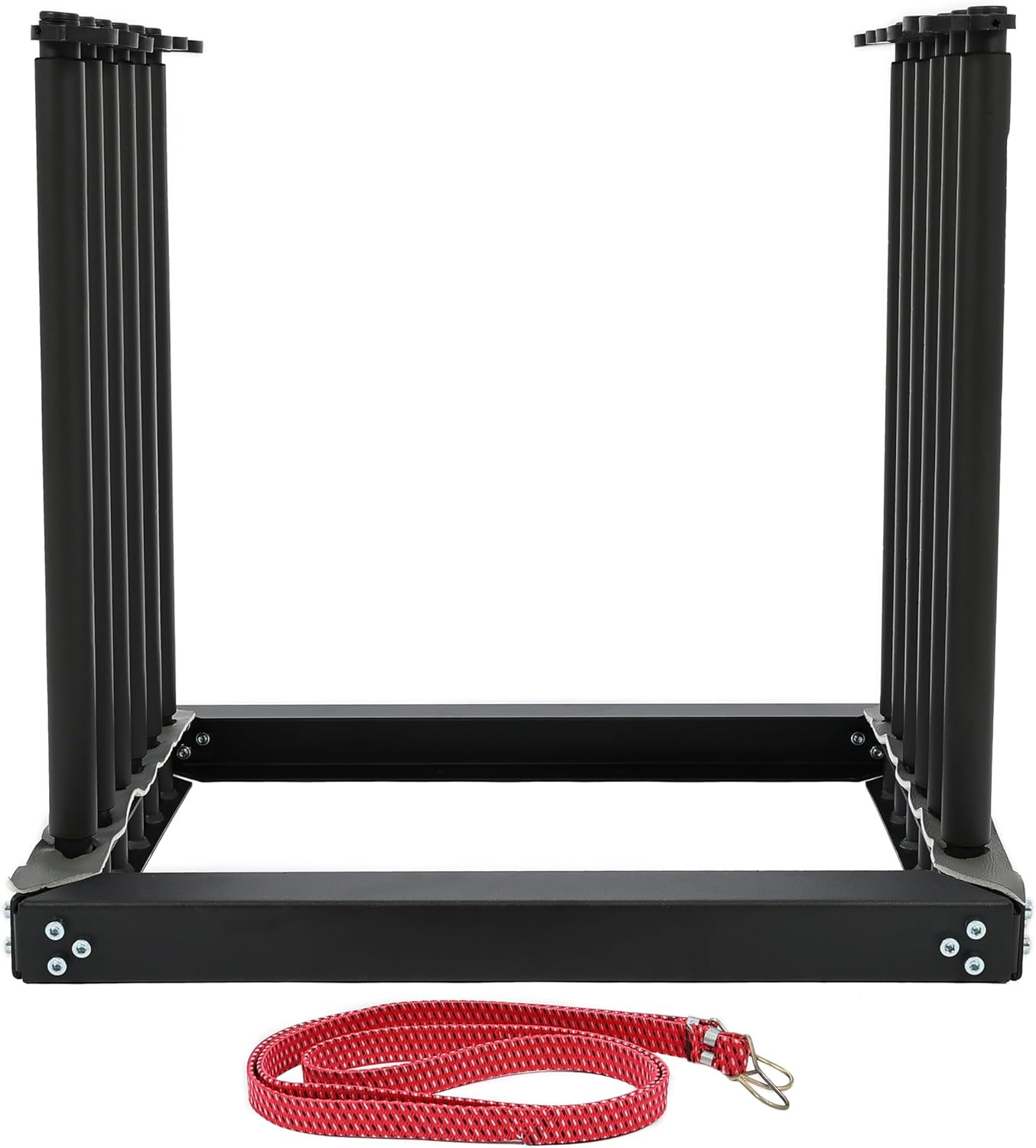 5-Lite 24″ Windshield Glass Rack with Rubber Pads & Steel Holder