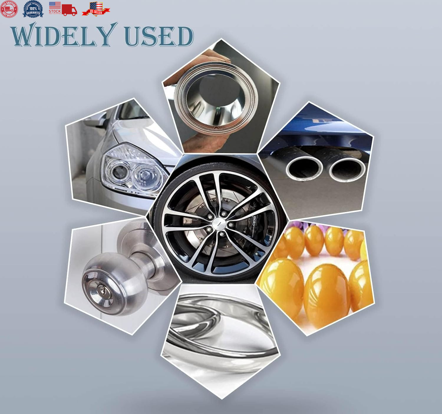 6Pcs Metal Buffing Polishing Compound for Buffing Wheel, Buffing Wheel Compound