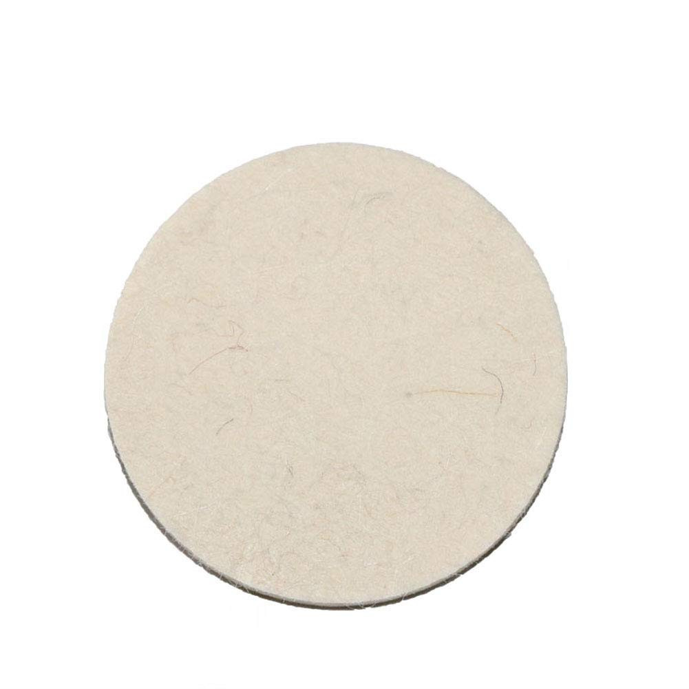3 Inch 10Pcs Sanding Pad Wool Felt Quick Change Discs,Surface Polishing Buffing